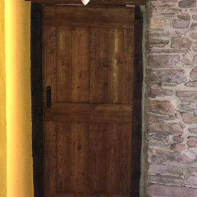 porta rustica in larice - Falegnameria Donatello
