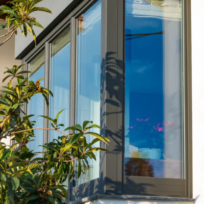 Serramenti legno/alluminio -ferramenta antiefrazione AGB RC2 (Arch. Paola Mazzaglia)