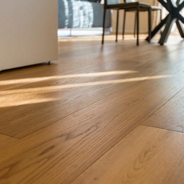 Parquet in rovere naturale (Arch. Paola Mazzaglia)